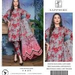 Printed Sapphire Lawn