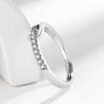 Silver Plated Adjustable Ring