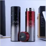 LED Temperature Display Thermos – 500ml Smart Stainless Steel Flask for Hot & Cold Drinks | Vacuum Insulated Travel Water Bottle for Office, Gym & School