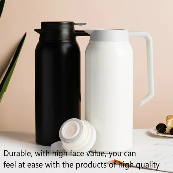 1.5L Vacuum Insulated Thermal Jug – Hot & Cold Flask with Handle | Leak-Proof Coffee & Tea Thermos