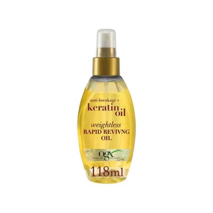 Ogx Oil Weightless Rapid Reviving Keratin Oil – 118ml